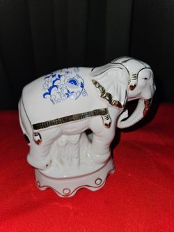 Vintage Ceramic Decorative Elephant