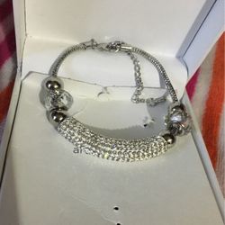 Silver plated bracelet