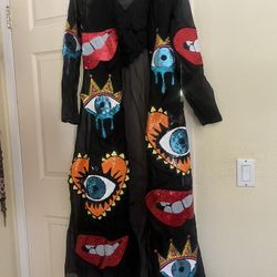 Small Cover Up Dress Black 