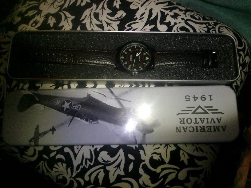 Charming Mens Aviation Watch ⌚