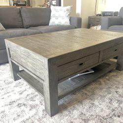Coffee Table With Drawers
