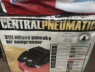 Central Pneumatic 3 Gal New Open Box 