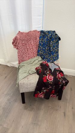 Shein Floral Blouses