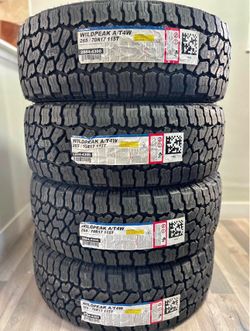 265/70/17 Falken Wildpeak AT4W Mounted And Balanced Included