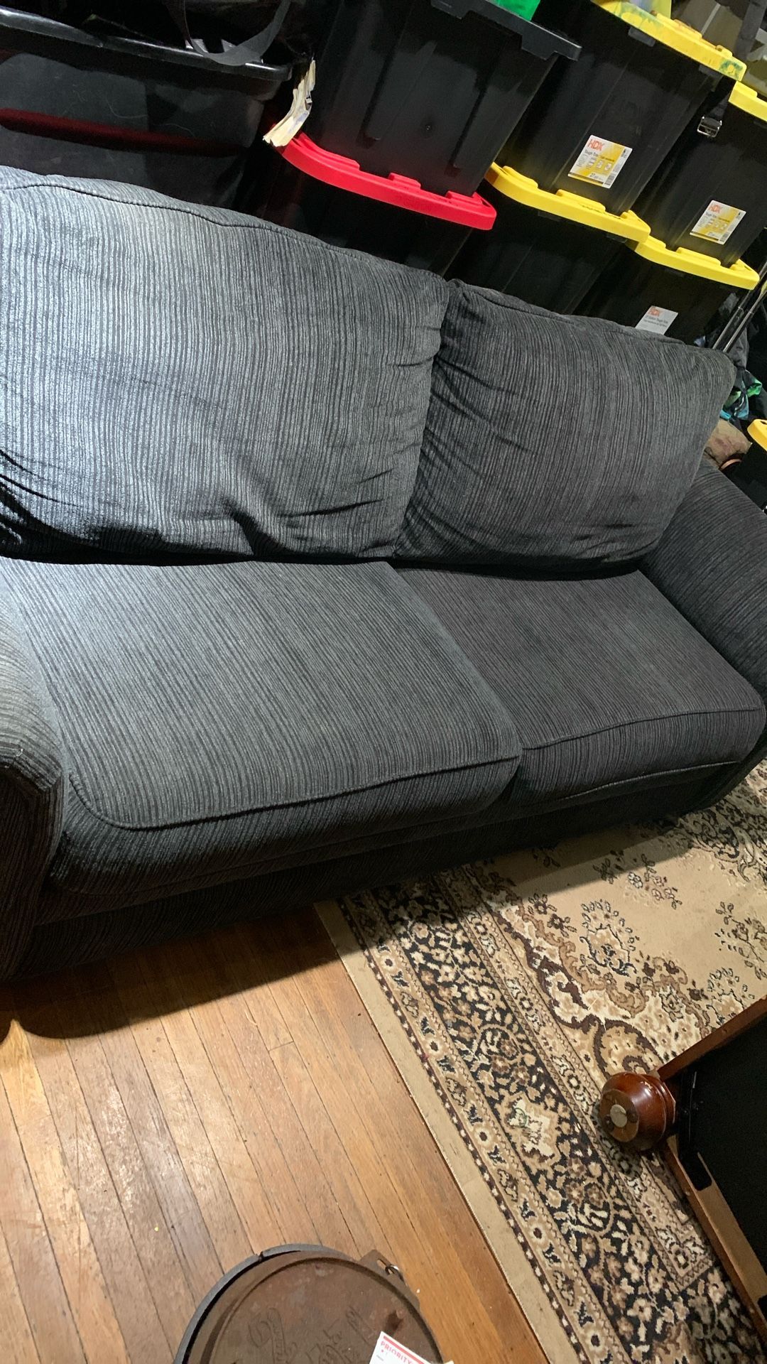 7’ Blue Ashley Furniture Couch
