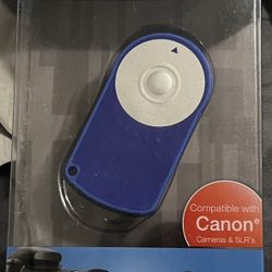 This is for a BRAND NEW IN PACKAGE VIVITAR WIRELESS SHUTTER RELEASE FOR CANON AND SLR CAMERAS 
