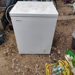 Hisense Top-Loading Freezer Meat White Works