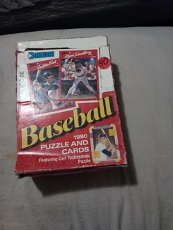 🇺🇸🥎"DONRUSS"(1990) Baseball Trading Card Box. New