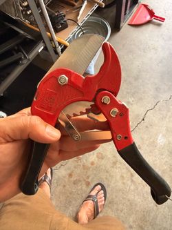 PVC Pipe Cutter Ratchet Tool