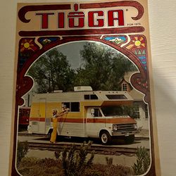 1975 Tioga Camper Brouchure. 
