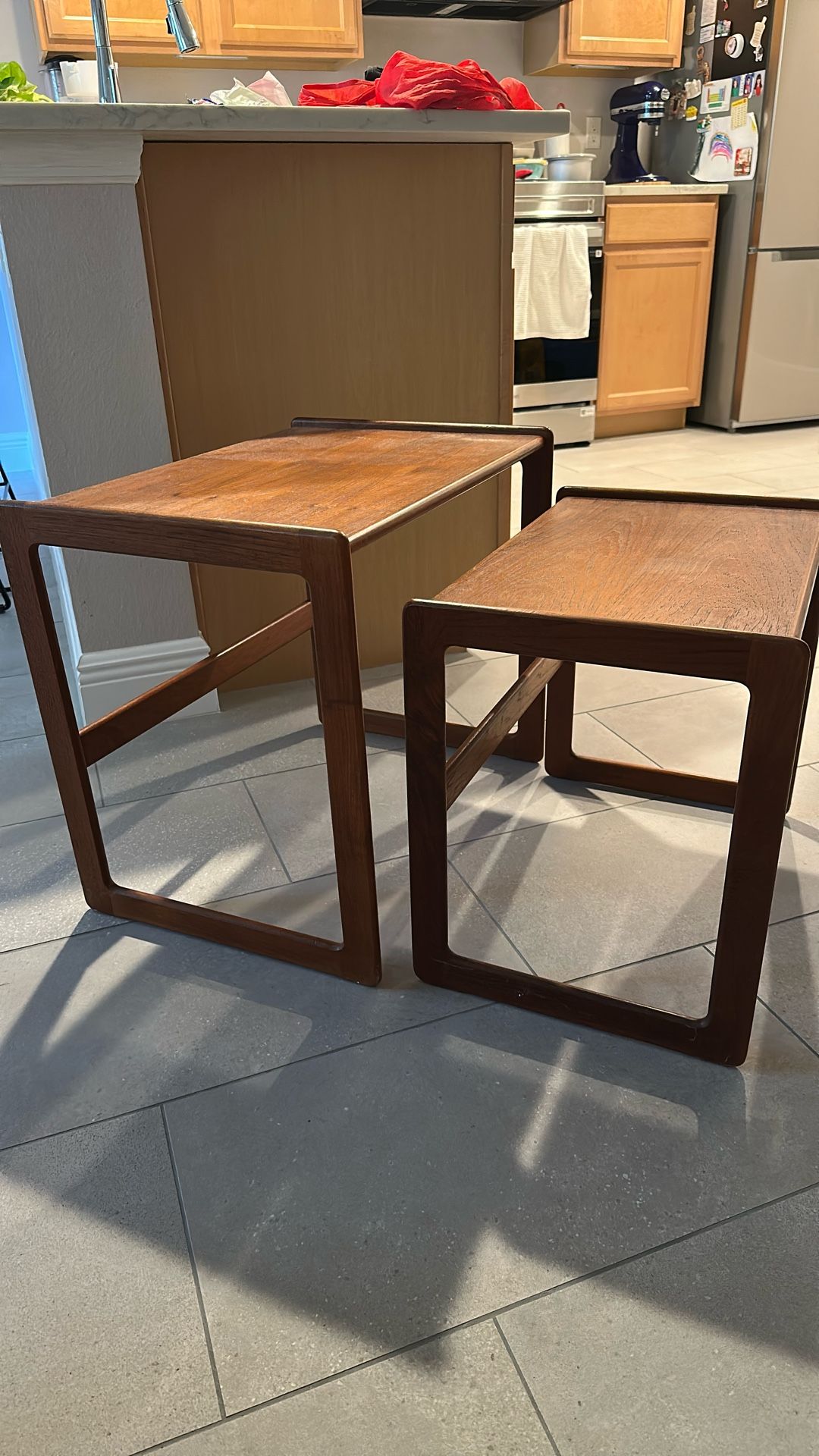 Mid Century Nesting Tables