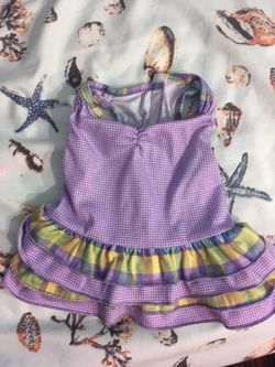Build a bear purple dress barely used!