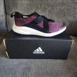 Girl Adidas Running Shoes Size 2--BRAND NEW