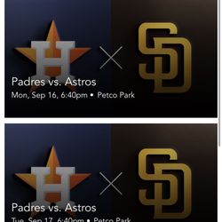 Padres Vs Houston Astros