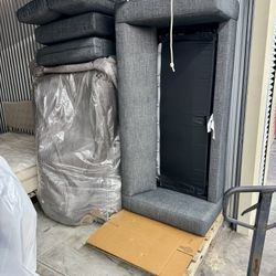 Article, Riley Napa Charcoal Sofa Bed