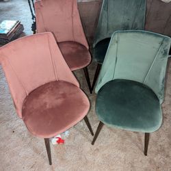 Velvet Dining Chairs