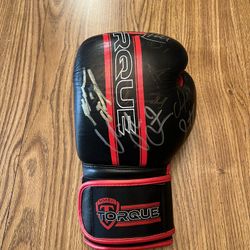 UFC autographed MMA Boxing Glove