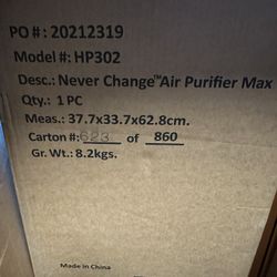 Shark Never Change Air Purifier- HP302 