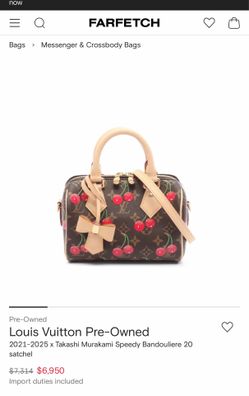 Louis Vuitton Limited Anniversary Edition Cherry Speedy 20