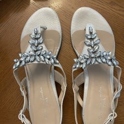 Wedding Sandals With Crystals