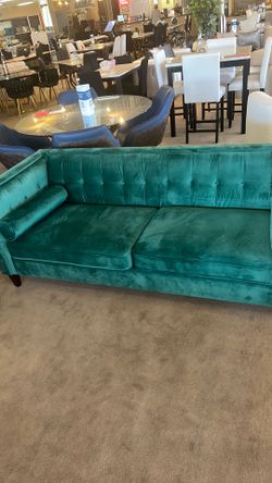 Emerald Green Sofa