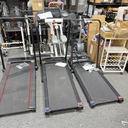 $70-100Ancheer treadmill , Scratches and cracks caused by transportation, 50-100 , working fine with remote