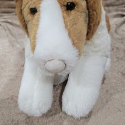 Vintage Animal Alley Collie Dog Realistic Plush Lassie 16” Stuffed Animal Toys R Us.