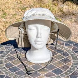 Sunday Afternoons USA Made Large Sun Protection Wide Brim Southwest Band Hat EUC