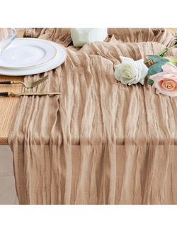 Gauze table runner