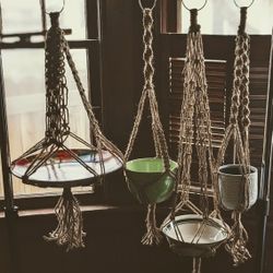 Handmade Jute Plant Hangers!!