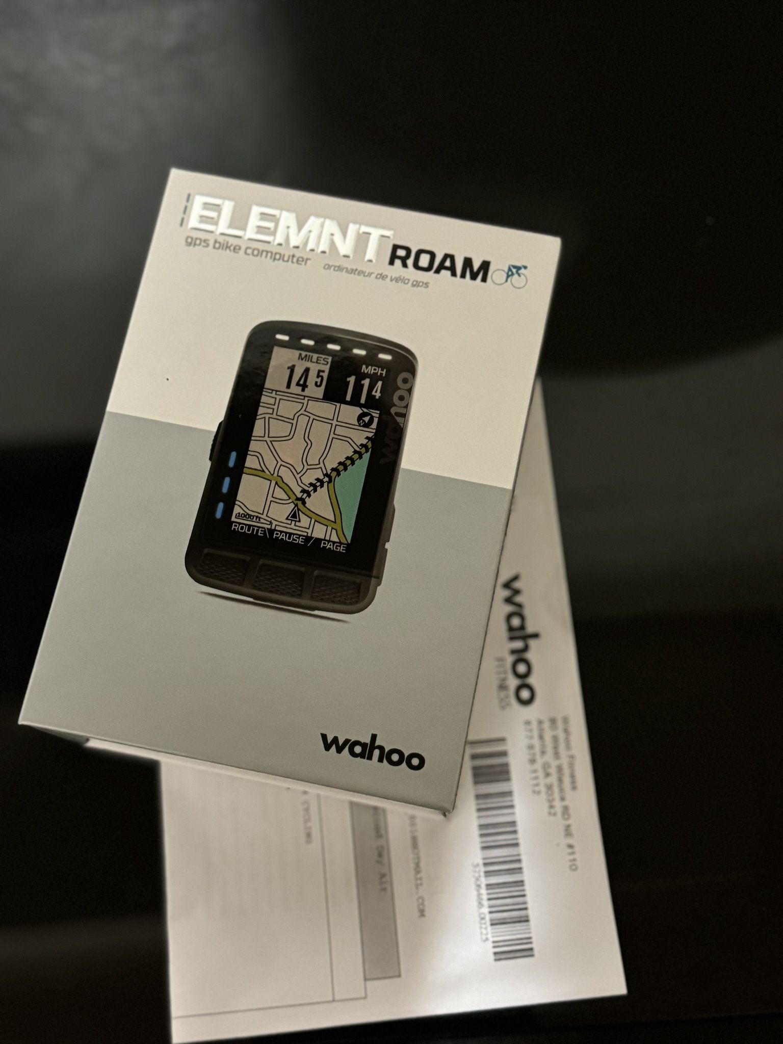 ELEMNT ROAM Wahoo GPS cycling computer