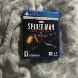 spider man miles morales ps4 game disc