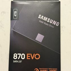 Samsung 870 EVO 4TB 2.5" SATA III Internal SSD MZ-77E4T0B/AM