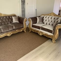 $1699 Brand New Sofa And Loveseat Set Made In The USA 🇺🇸 (Read Description Below)