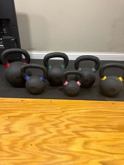 Rep Fitness KG Kettlebell Set