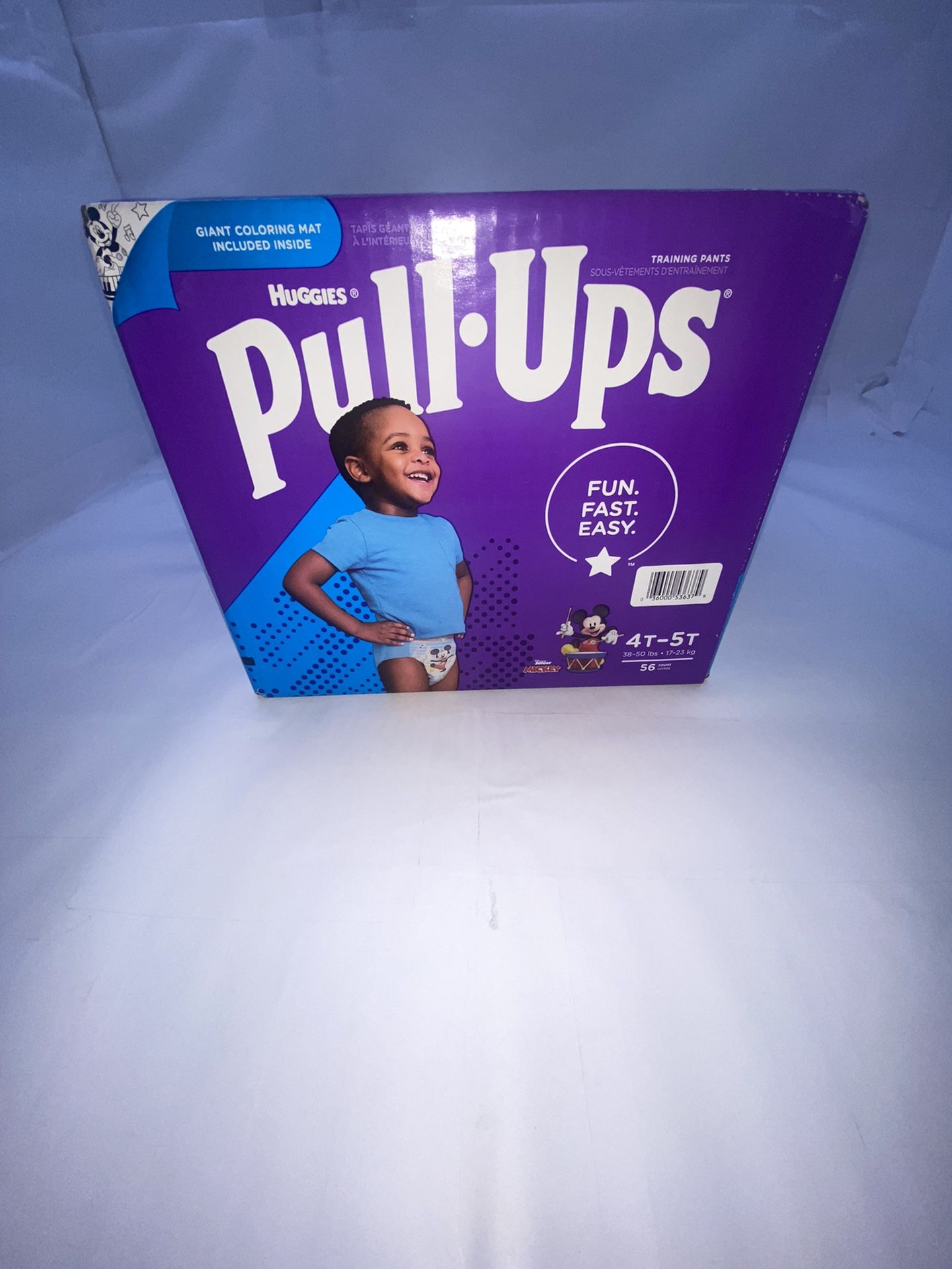 brand new huggies pull ups 4-5t (56 count)