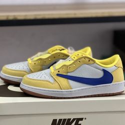 Air jordan 1s travis scott  YELLOW CINDYmore colors available