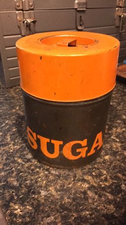 Antique Sugar Can