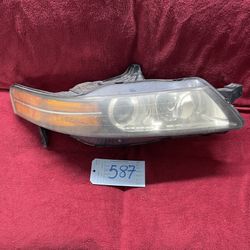 2004 to 2006 Acura TL Front Right side Headlight Lamp Xenon  RH Passenger side