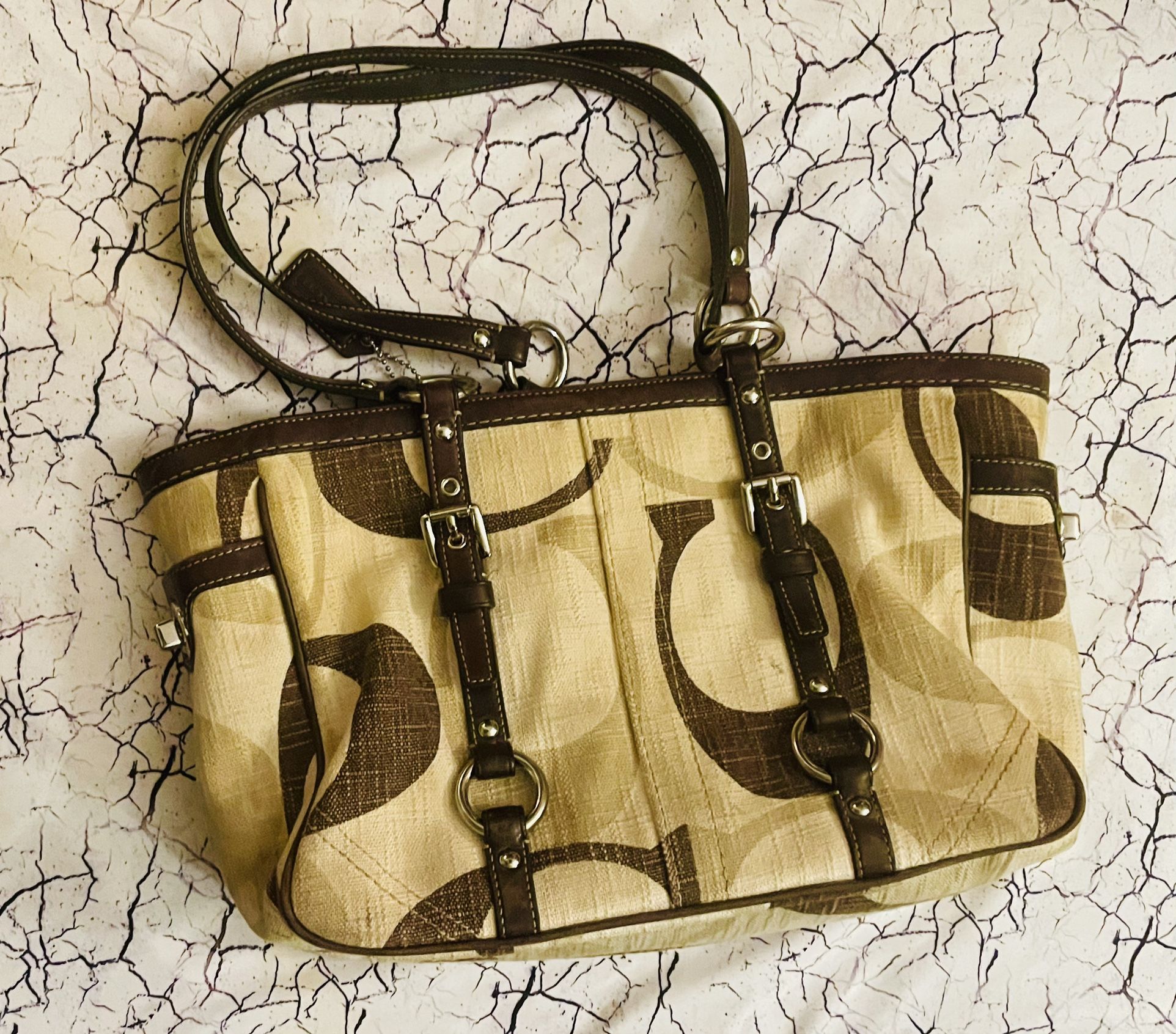 COACH Signature Tonal Gallery Tote