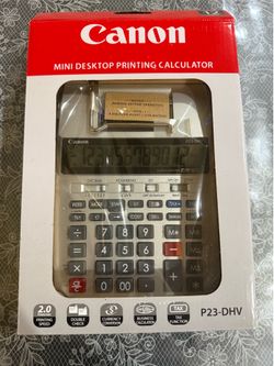 Canon Mini Desktop calculator