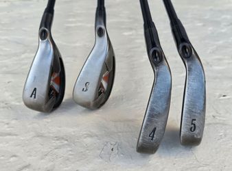 Callaway X-24 Hot Iron Set 4/5/A/S Regular Flex Graphite Shafts Mid Low Torque