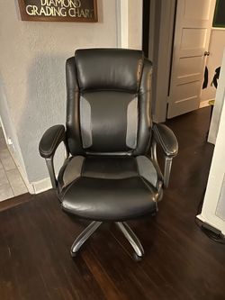 Serta black office chair