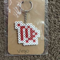 Virgo Horoscope Keychain