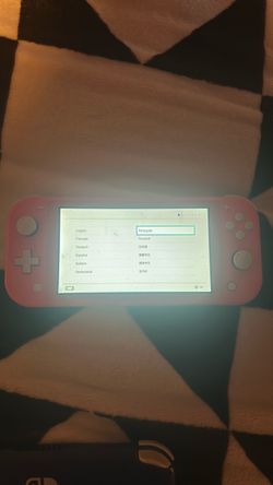 Nintendo switch light