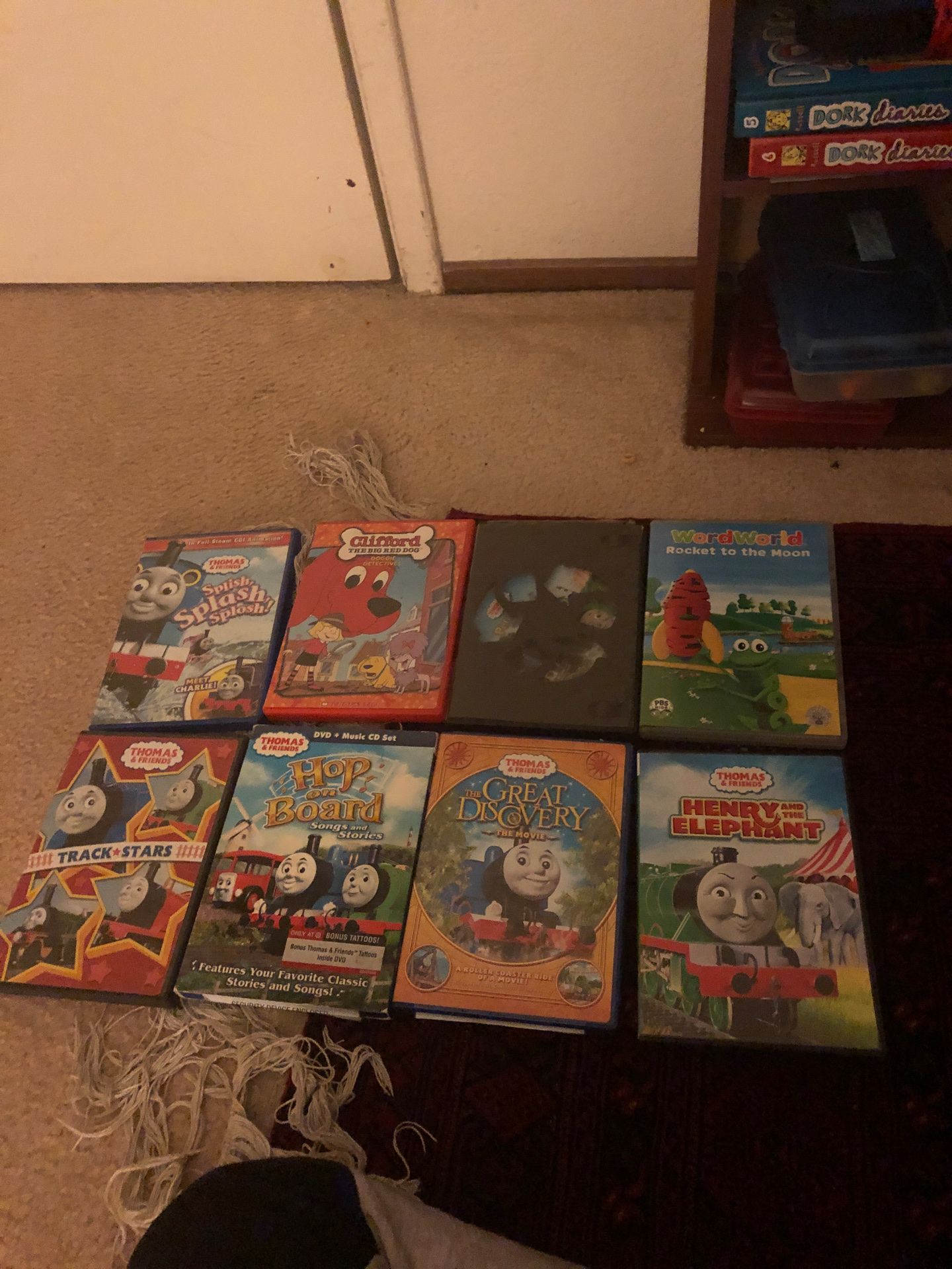 Cartoon DVDs