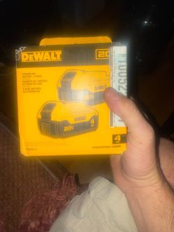 DeWalt 20V Max 4Ah Lithium Ion Battery 2-Pack