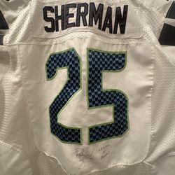Signed Richard Sherman Jersey
