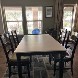 Rectangle Dining Table With 4 Chairs