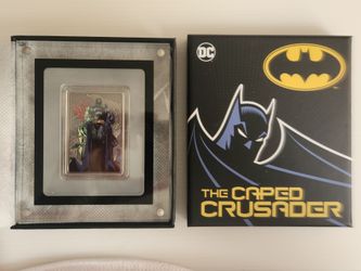 The Caped Crusader (BATMAN) Vixens BRAND NEW!! Silver specialty coin...PRISTINE CONDITION